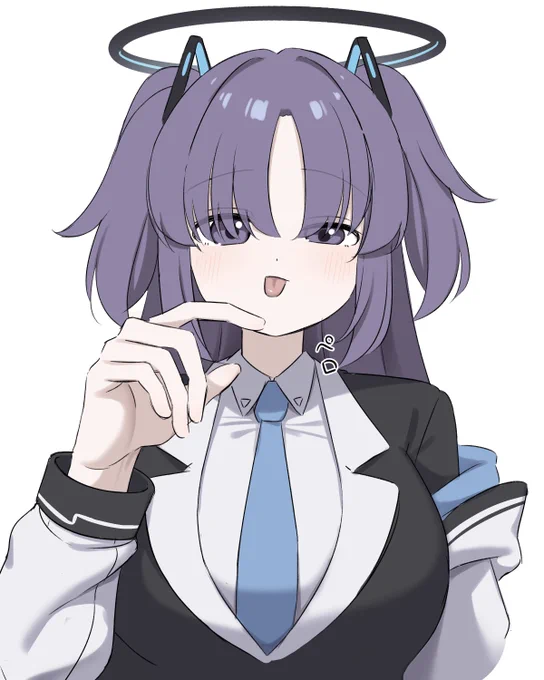 先生の影響で紙めくるときに指舐める癖がついちゃったユウカ