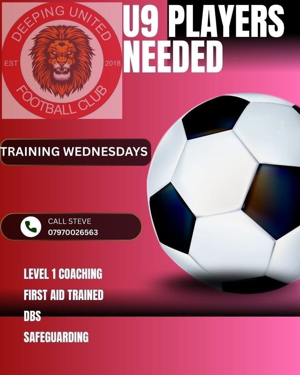 Deeping United F.C tweet media