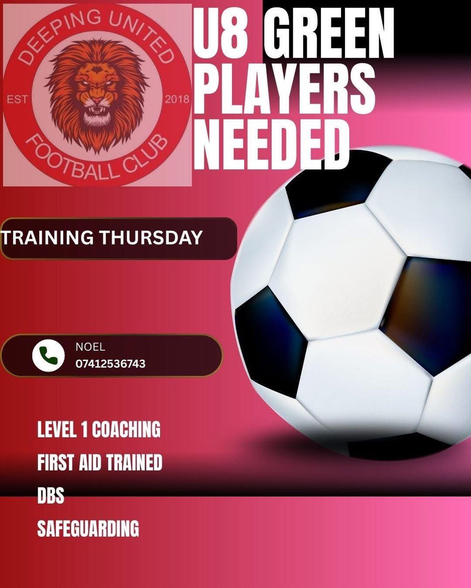 Deeping United F.C tweet media