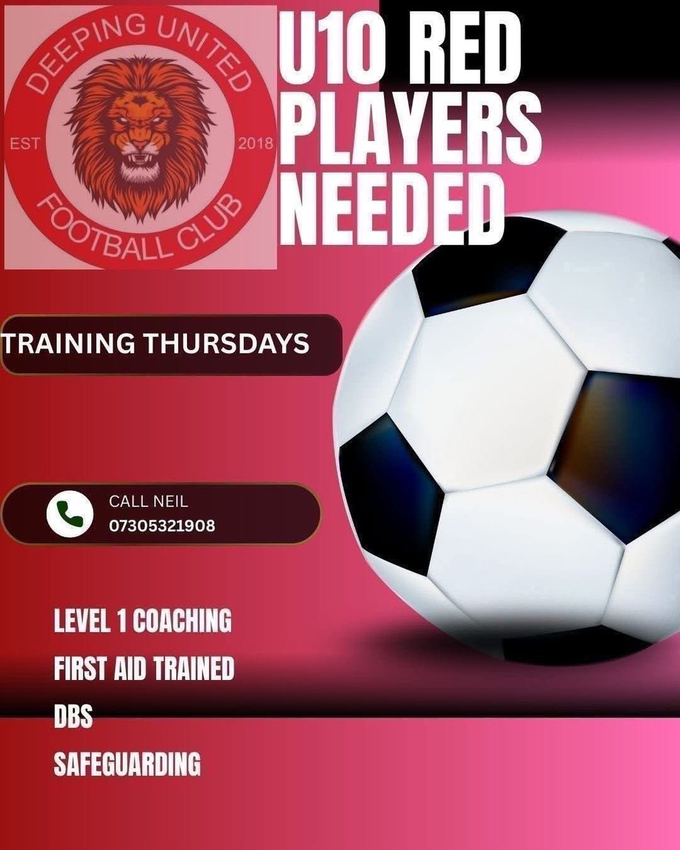 Deeping United F.C tweet media