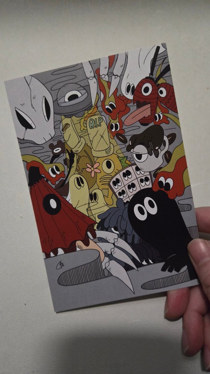 ゆるぼ 展示告知用のポストカードをお店などに置かせてくださる方