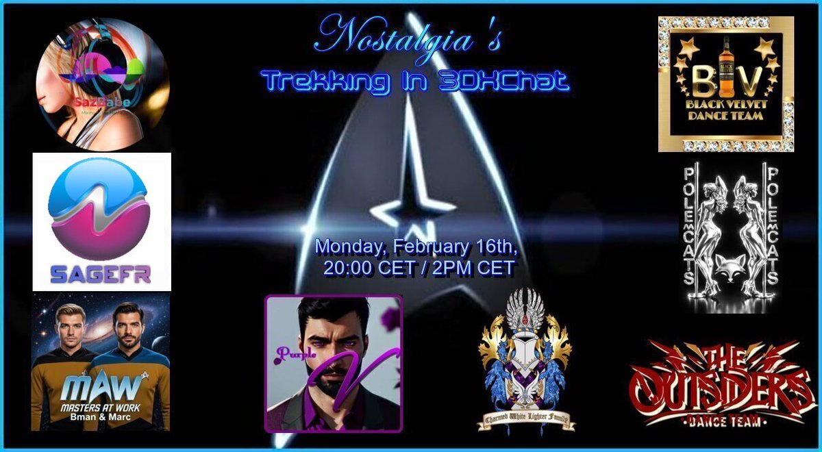 Ok Cadets join Us tonight @ Nostalgia for so Trekking. Doors open at 20:00 Cet 💋 #3dxchat #3dxchatlife #3dxchatgame #3dxgirl  #VirtualModel #SazRenn #3DXDJ
<a href="/Ayrenn3DXChat/">Ayrenn</a>