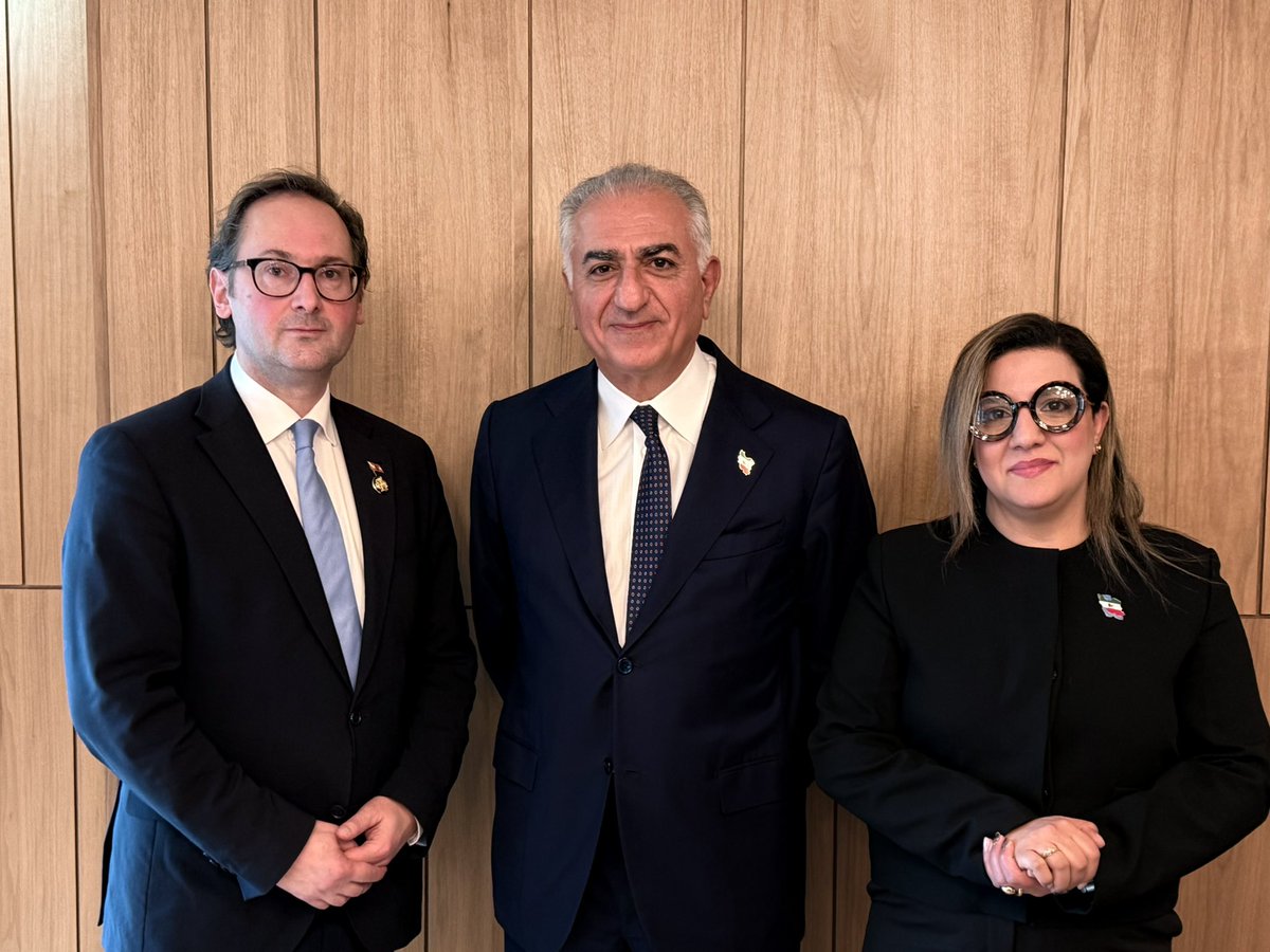 It was a distinct honor for IRANO
Chairperson, Iranian-Austrian researcher and Iran expert activist <a href="/S_H_A_B_A_N_I/">SHABANIAN SHIVA</a> , together with MP <a href="/MinnichAndreas/">Andreas Minnich</a> , Vice-Chair of the Foreign Affairs Committee and member of Austria's People's Party (<a href="/volkspartei/">Volkspartei</a> ), to be received by His