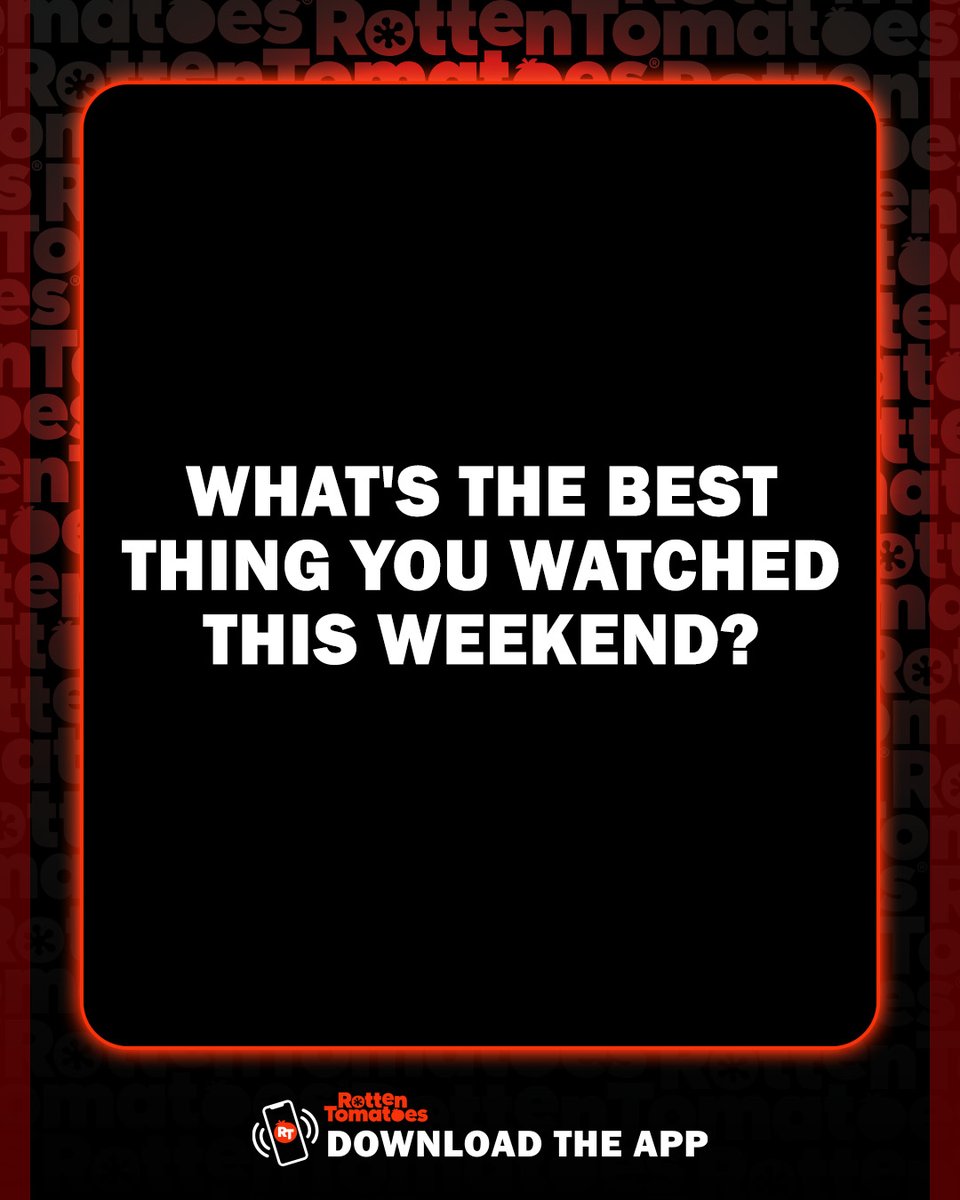 Rotten Tomatoes 🍅 tweet media