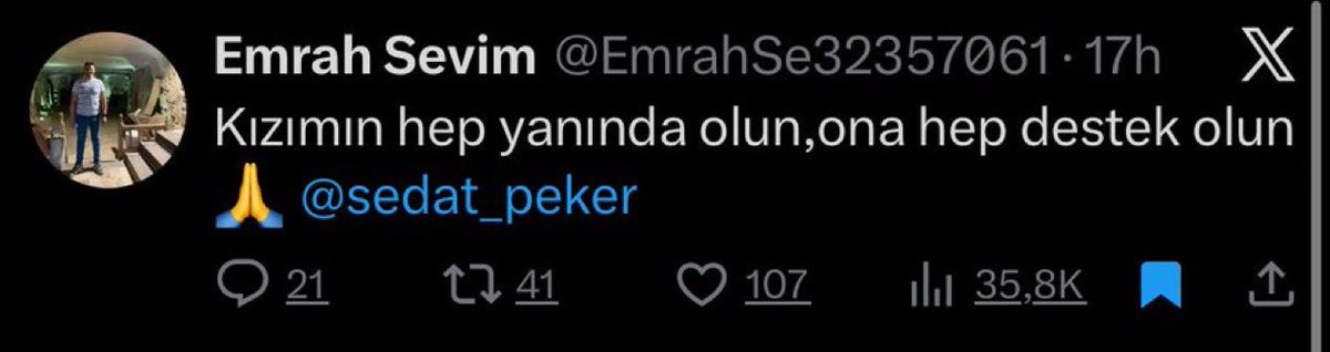 📌 OFFF 😢😢

Bugün intihar eden Polisimiz
Kızını Sedat PEKER’e emanet etmiş 😢
<a href="/sedat_peker/">Sedat Peker</a> 

Devletin yetkili makamlarının kendini bir sorgulaması gerekmez mi ?

<a href="/tc_cimer/">Cimer</a> <a href="/Akparti/">AK Parti</a> <a href="/TC_icisleri/">T.C. İçişleri Bakanlığı</a> <a href="/istanbul_EGM/">İstanbul Emniyet Müdürlüğü</a>