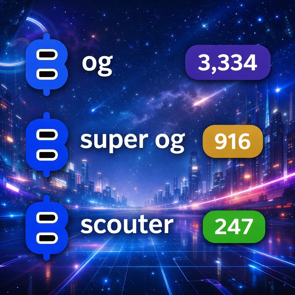 From OG to Super OG to Scouter, every level matters.
Every number tells a story of loyalty, hustle, and belief.
This is how a real network grows 
<a href="/billions_ntwk/">Billions</a> super bullish 💙🥂