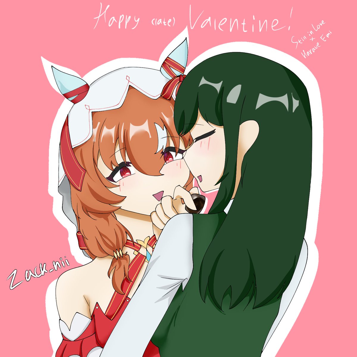 zack_nii's tweet photo. スティトレ♀
happy (late) valentines!! https://t.co/HwJWbG8aqR