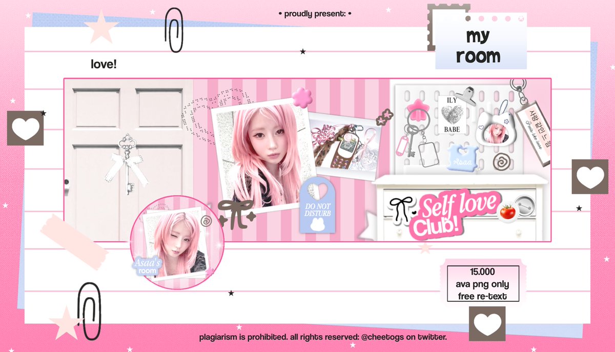 cheetogs's tweet image. help rt? thank youu🍓

hello there! Acaa ada layout ready stocks single  
🎣 Rosie, Asa, Winter, Carmen &amp;amp; Karina 
🎢 free re-text and open by req request
💌 dm or tele

aku tunggu yaaa! #zonauang