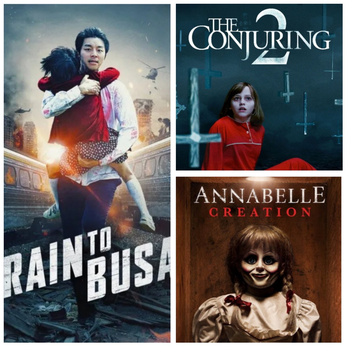 Drop a poster of your favourite horror movie from 2016. Thank you for the tag <a href="/Danthedevilman/">Danny the satan worshipper</a> <a href="/kev4kayfabe/">Kev ⚒️⚒️⚒️</a> <a href="/Sk8OrDecay/">🖤CHANCE🖤 ☠️The Shadow Beast ☠️</a> <a href="/pculturejunkie/">Pop Culture Junkie</a> <a href="/KatKit1226/">🌹 Kat1988 ♥</a>
             💙💙
2016..what a year for horror fans! 
No, i don't want to choose so 3 is a good number!
 Anyone can join in the fan!