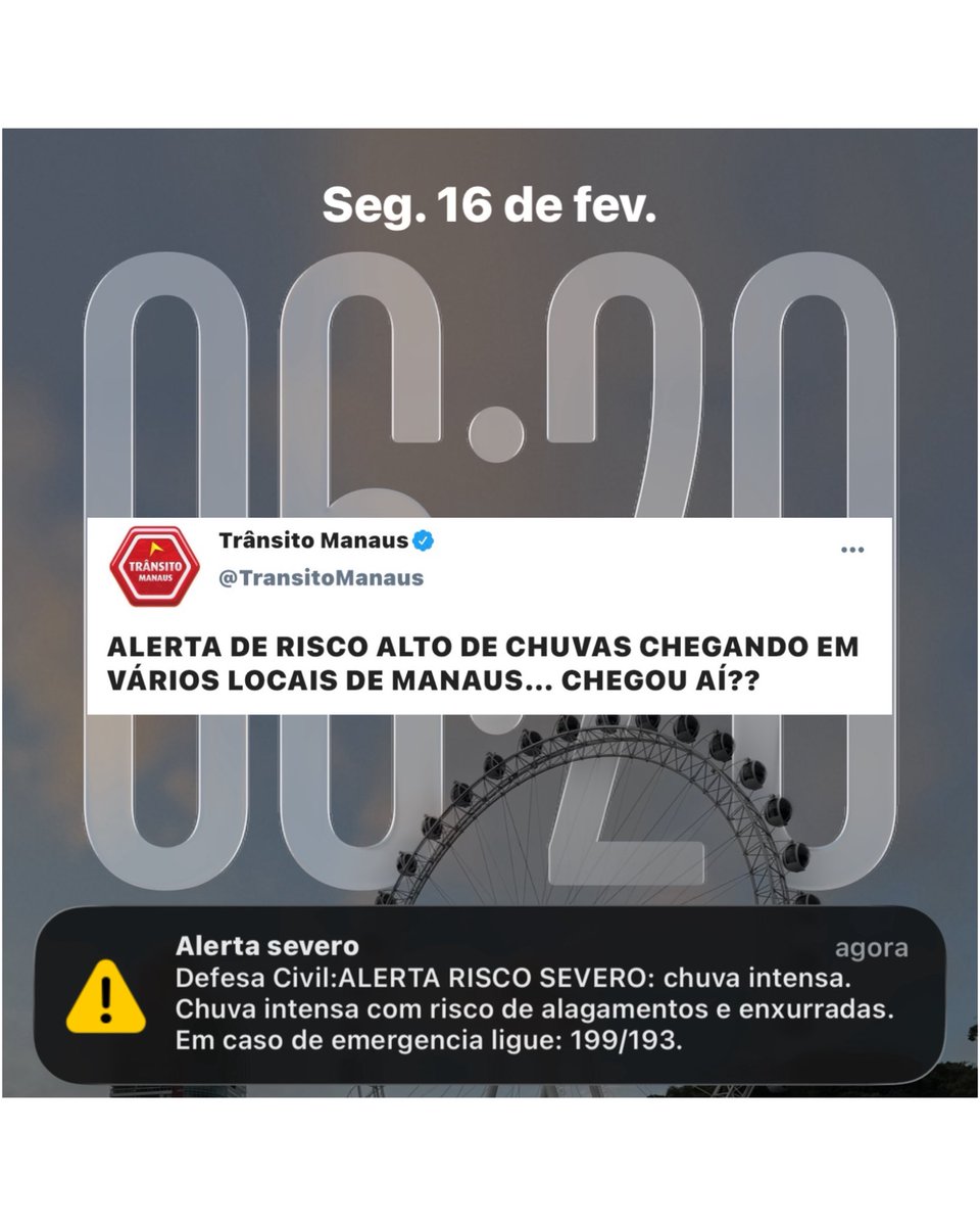 Bom dia Manaus 👀
