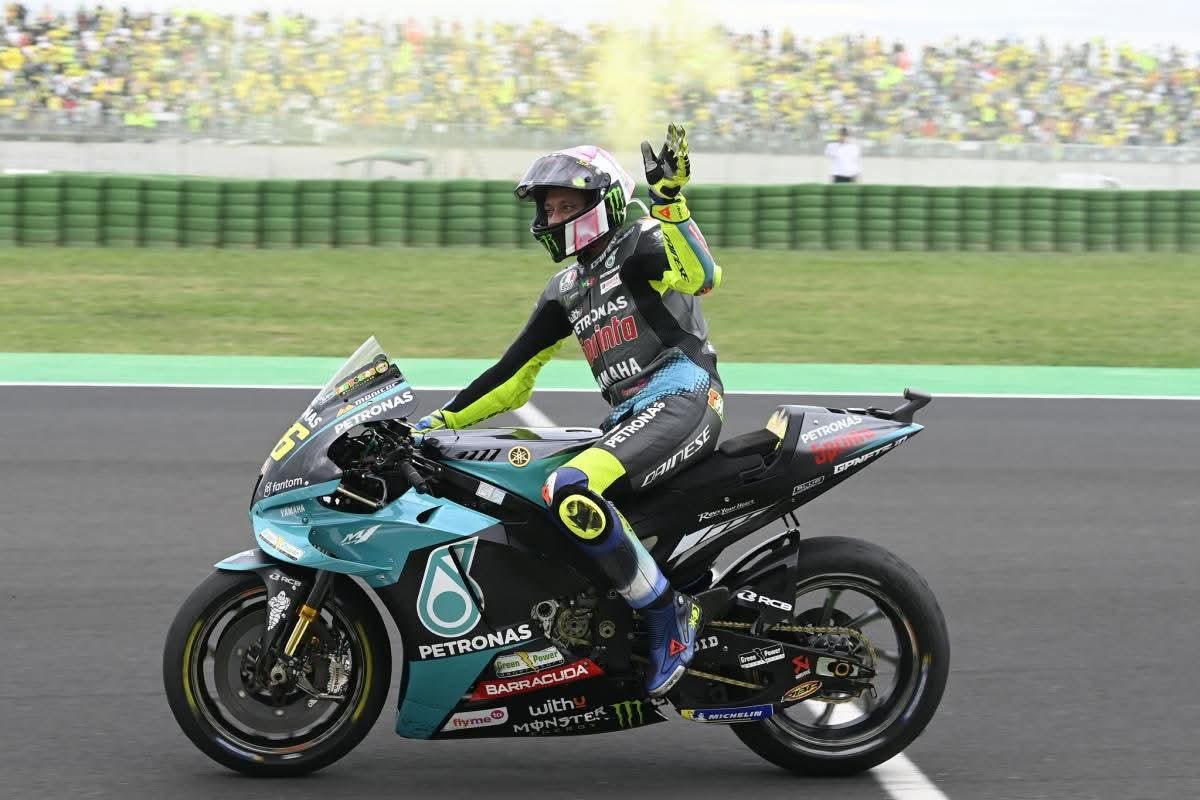 1/2

Happy Birthday to 7-time <a href="/MotoGP/">MotoGP™🏁</a> champion &amp; <a href="/GTWorldChEu/">GT World Challenge Europe Powered by AWS</a> racer, The Doctor, <a href="/ValeYellow46/">Valentino Rossi</a>.

#46 turns 46 today, and got an early birthday present with a 2nd successive podium with <a href="/followWRT/">WRT - W Racing Team</a> in the <a href="/Bathurst12hour/">Bathurst 12 Hour</a>.

Perhaps most...

#HappyBirthday #Rossi #VR46 #Legend
