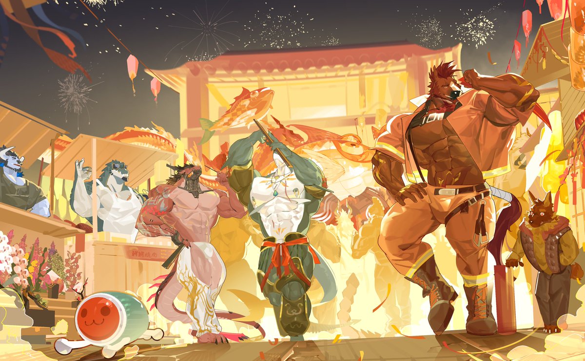 Reed_SP_626's tweet photo. 祝大家新年快乐！
带着@AIOCHIN 四只一起跨年啦，祝大家新年平安 事事顺利 https://t.co/0faLuXjc1l