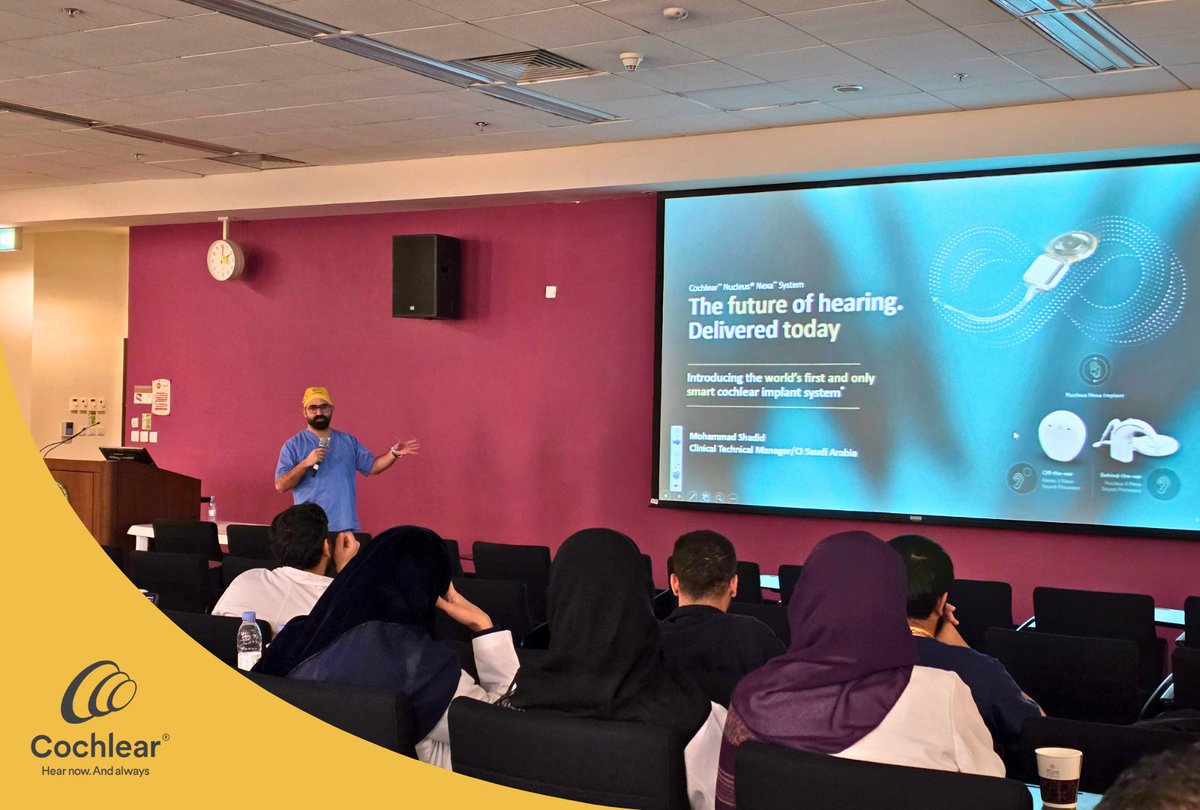 Cochlear - السعودية tweet media