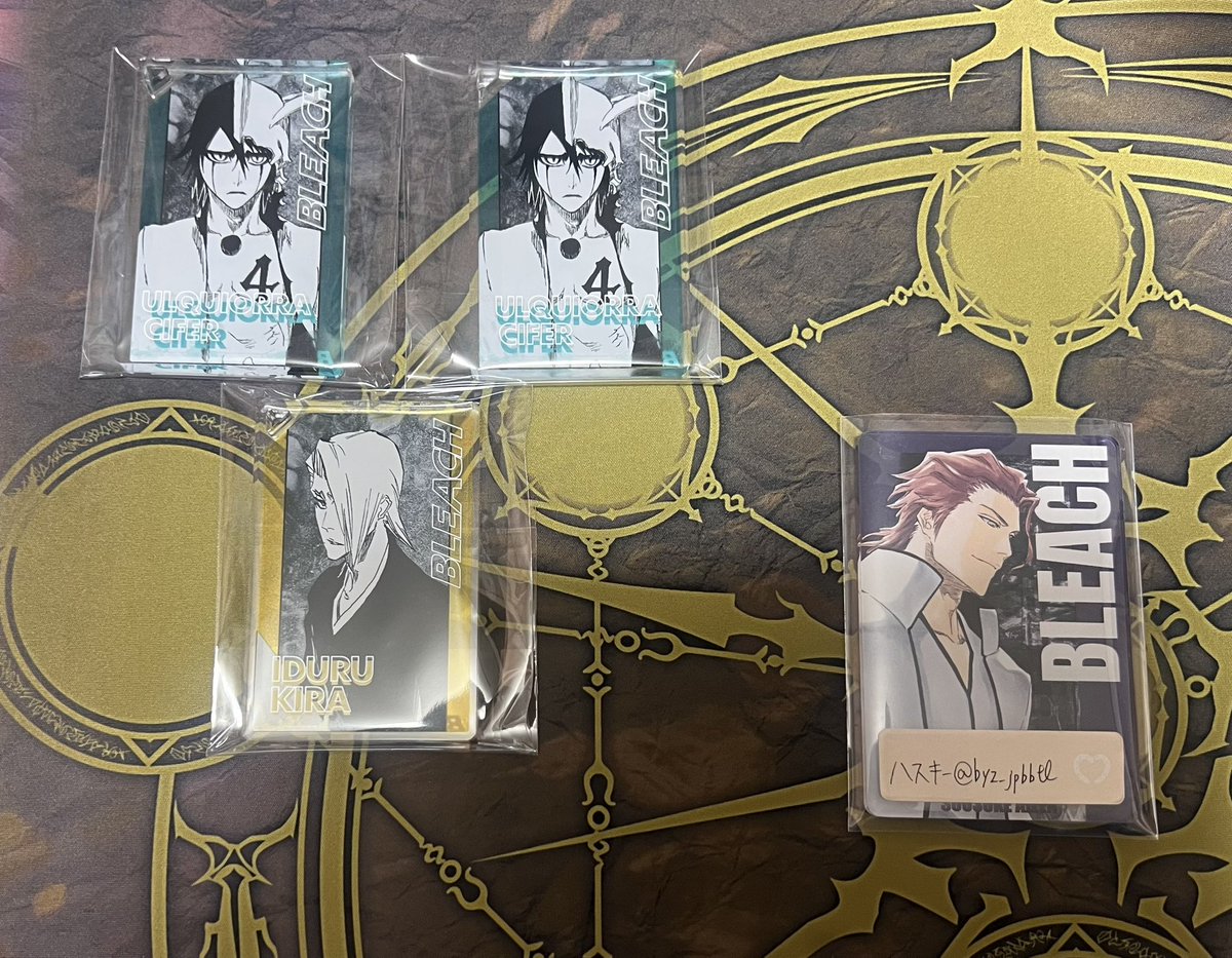 交換 BLEACH ドミノ風アクリルキーホルダーコレクション アクキー 【譲