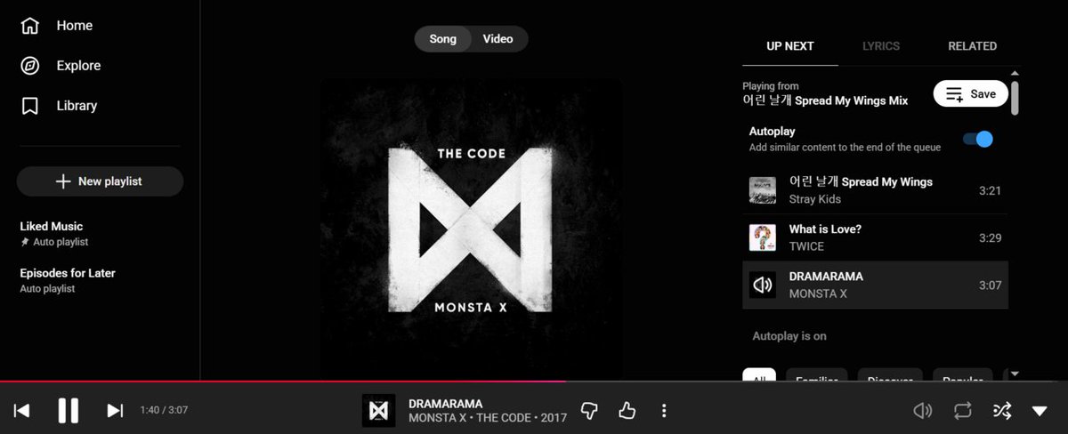 -star terimakasih fitur shuffle, sender menemukan lagu sebagus ini 😭