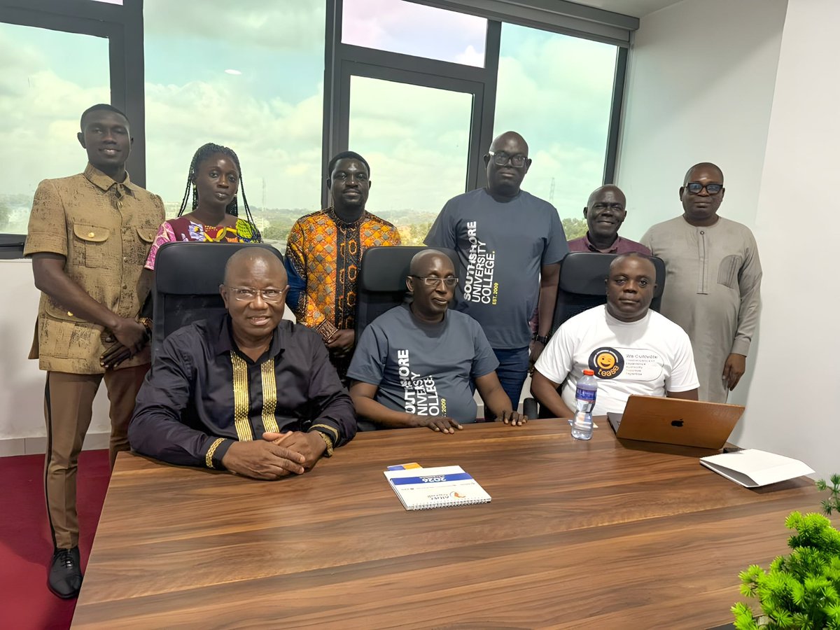 southshore_gh's tweet photo. We held productive discussions with AIDEC on three key areas:

• Training IT professionals and advancing AI research
• Student internship opportunities
• Strategic investment and joint projects

Excited for what's ahead!

#SouthshoreUniversityCollege #AIDEC #Partnership #AI https://t.co/7LgPud5UhK