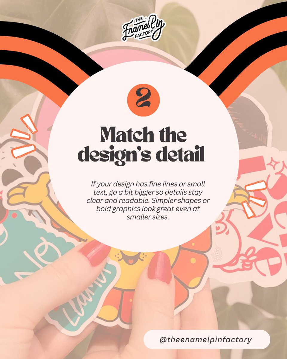 PinFactory's tweet image. 🎨 First time buying stickers?
Here’s how to choose the right size 👇

#CustomStickers #StickerTips #SmallBusinessTips #StickerDesign #PrintShop #StickerLove #FirstTimeBuyer #DesignTips #CustomMerch #StickerPrinting #QuickTips
