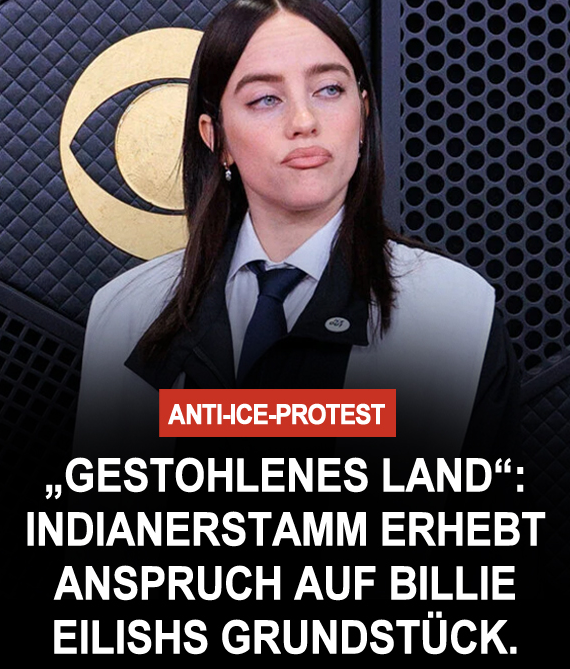 Sängerin  Billie Eilish hatte die US-Abschiebebehörde ICE scharf kritisiert und  erklärt, niemand sei auf „gestohlenem Land“ illegal. Nach dieser Aussage  meldete sich nun ein Indianerstamm zu Wort. Die Vertreter des Stammes  machen geltend, dass das Gebiet, auf dem sich Eilishs