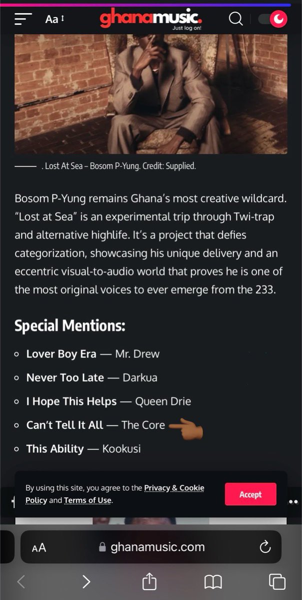 The Core tweet media