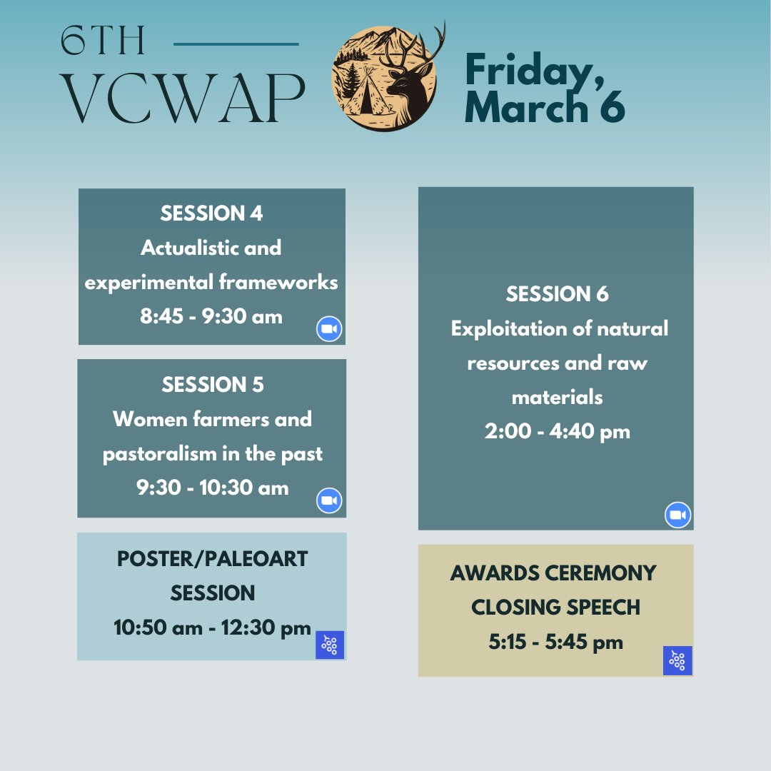 Virtual Conference For Women Archaeo and Paleo tweet media
