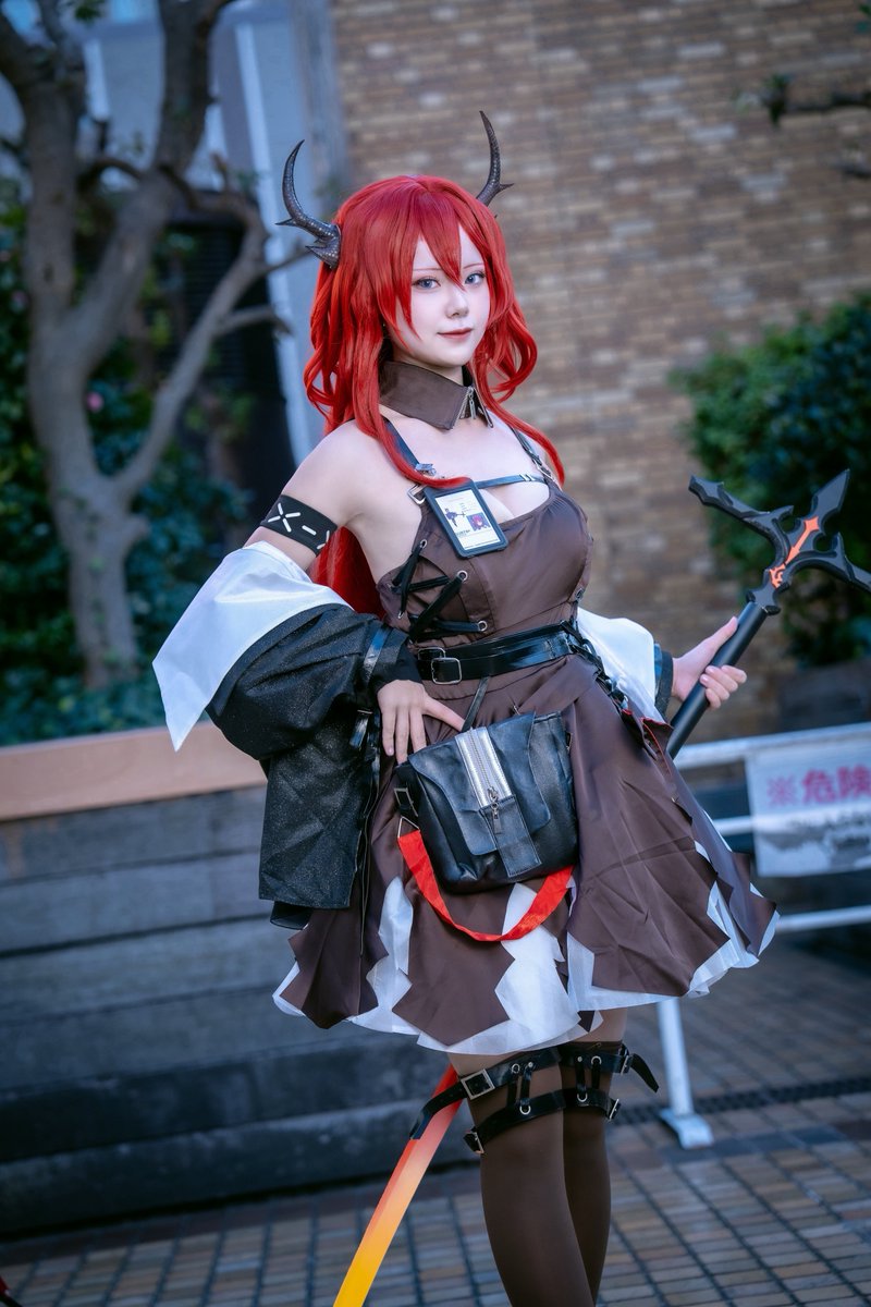 _parm_oO's tweet photo. cosplay / コスプレ
#アコスタ池袋 

明日方舟 / アークナイツ  スルト

p. ≫ @macochi77 https://t.co/0eb2RHrTUK