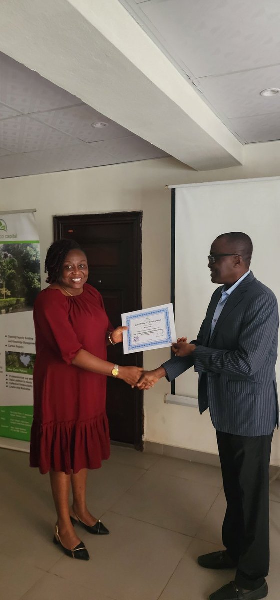 naturalecocap's tweet photo. On the 10th of February, 2026, we concluded the Low Carbon Emission Transition and Carbon Pricing Awareness Programme, focused on practical low-carbon strategies and emissions management.

#LowCarbonTransition #CarbonPricing #EIATraining #ClimateAction #SustainabilityNigeria https://t.co/ZnrbErE2kI