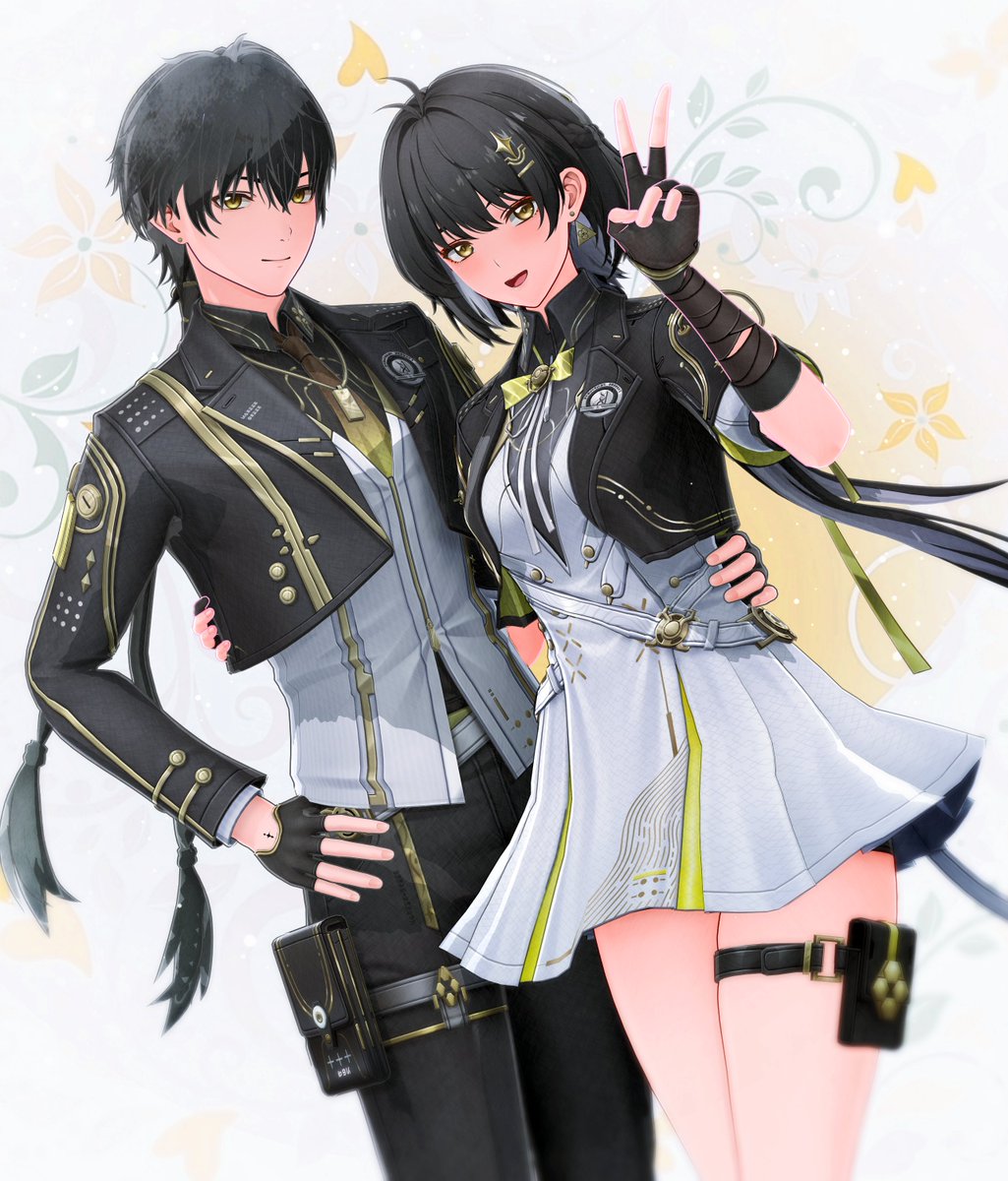 MMD鳴潮】 漂泊者さん ＜使用モデル＞ ・男、女漂泊者「鳴潮(公式)様