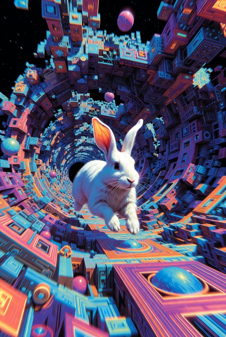 Run rabbit, run back to weekend! 🐰🕳️
 🫶