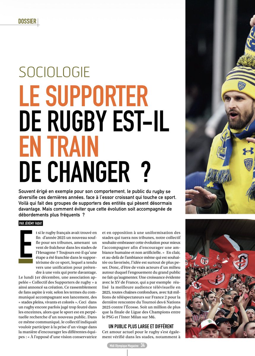 Collectif des Supporters de Rugby tweet media