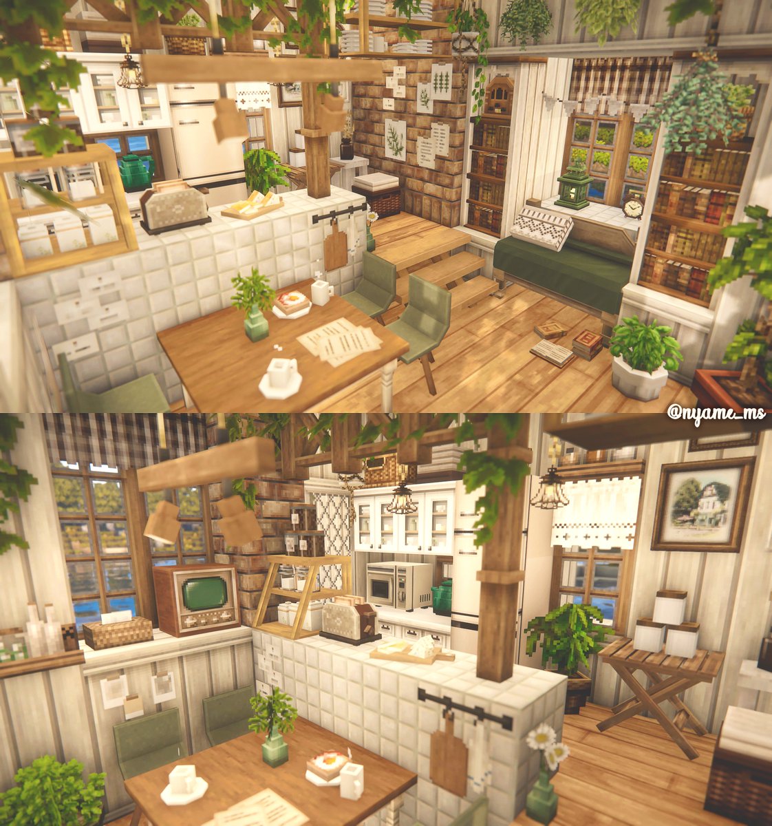 nyame_ms's tweet photo. 📺🪴🍳
#Minecraft
#マインクラフト
#MiniaTuria
#cocricot https://t.co/7G6sdnJAMC
