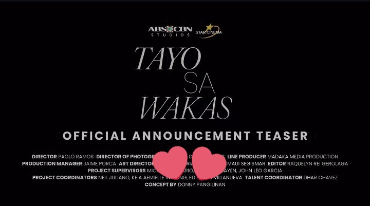 Di na tayo magugulat if si Donny din may idea sa title ng movie

DONBELLE NEW MOVIE

#DonBelle 
#TayoSaWakas 
#NewMovieAlert