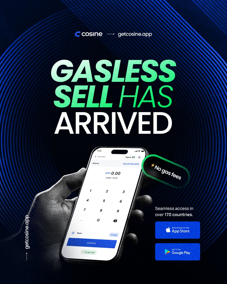 1/ Introducing Gasless Sell ⚡
Sell your crypto without needing ETH, POL, or any gas fees.
No barriers. No friction. Just sell and get paid.

Here's how it works 🧵