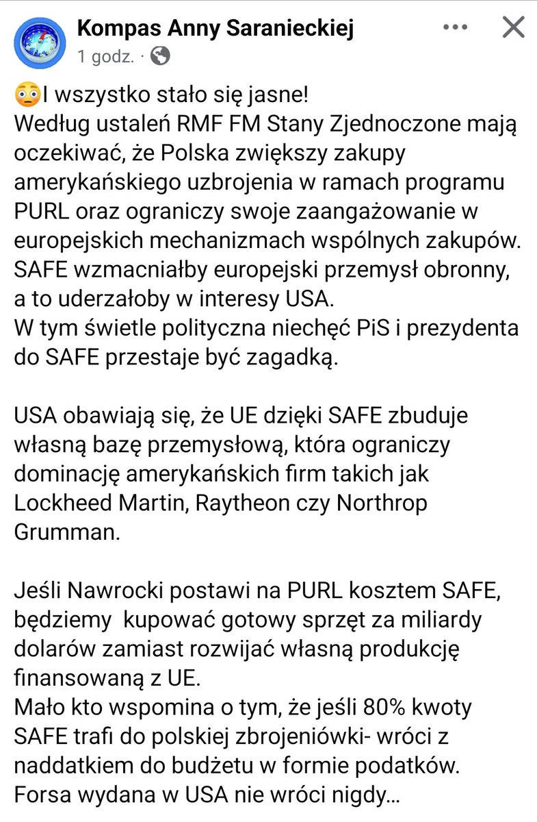 I nastała Jasność!
PiS i ten Ćpun sPałacu, to Podnóżki 🍊 Psychola zza Oceanu😠