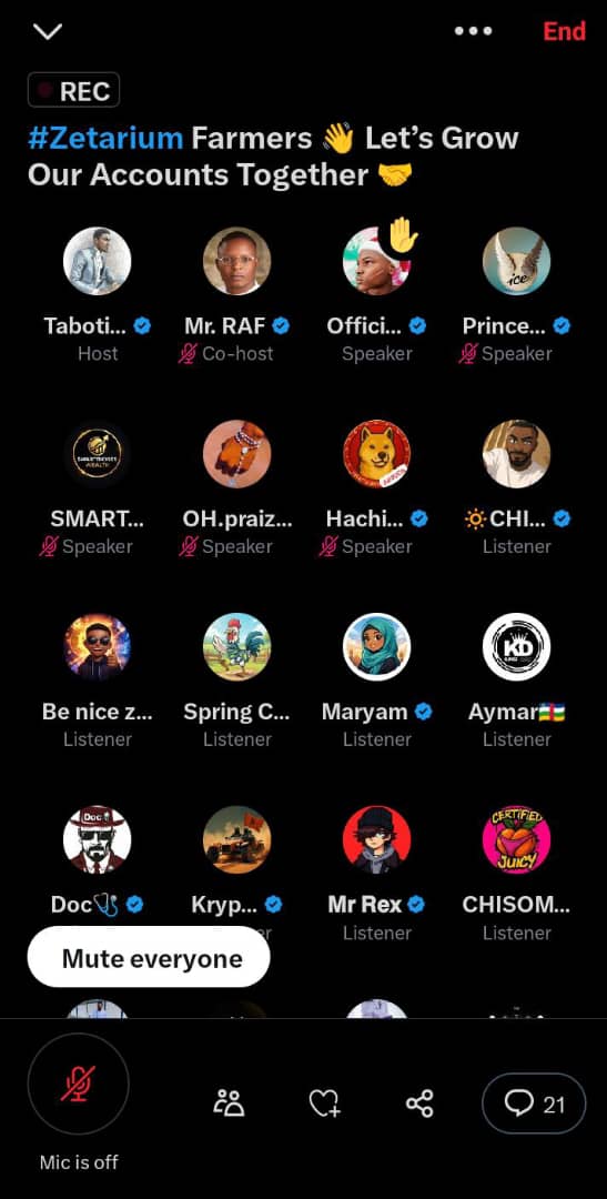 If you need followers, join this space ASAP 👇

x.com/i/spaces/1OdKr…