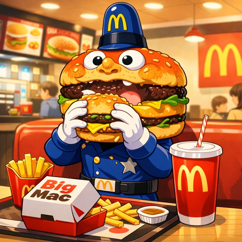 ビッグマックポリス元気にしてるかしら。#ついにマックのあれが復活