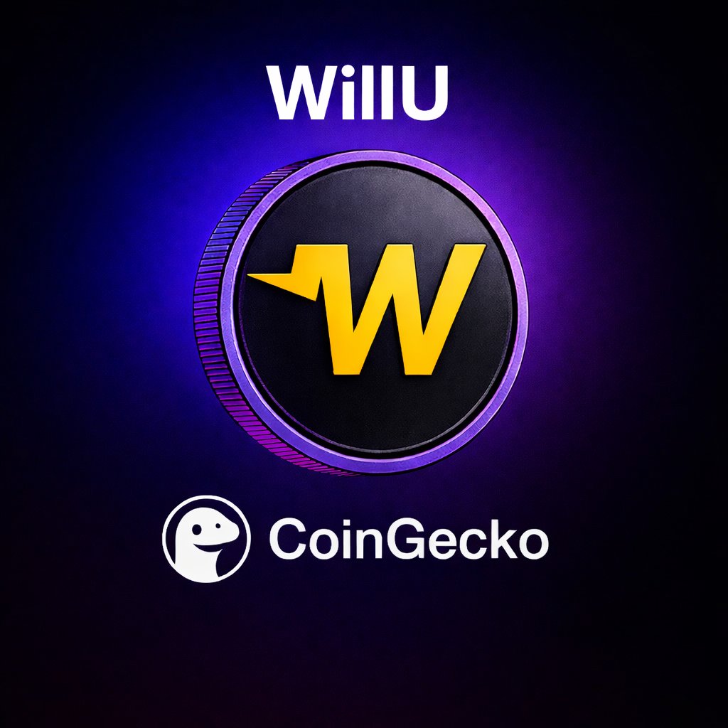 Attention Operators!

WillU <a href="/willuapp/">Will U</a> is now officially listed on <a href="/coingecko/">CoinGecko</a> 

The journey continues 
coingecko.com/en/coins/will-u