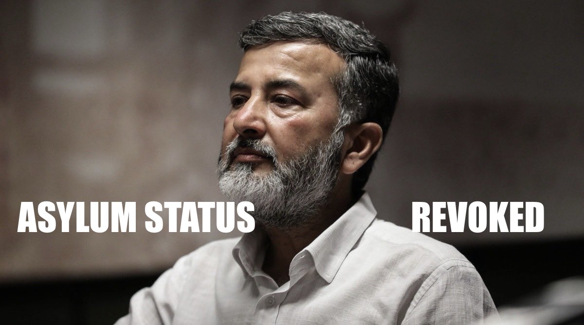 GREECE TAKING ACTION AT LAST‼️

🇬🇷 Minister of Immigration, Thanos Plevris has finally revoked the asylum status of the Pakistani Community president in Greece, Javed Aslam.
Let’s not forget that he was pushing for more mosques in Greece and to legalize first cousin marriages.