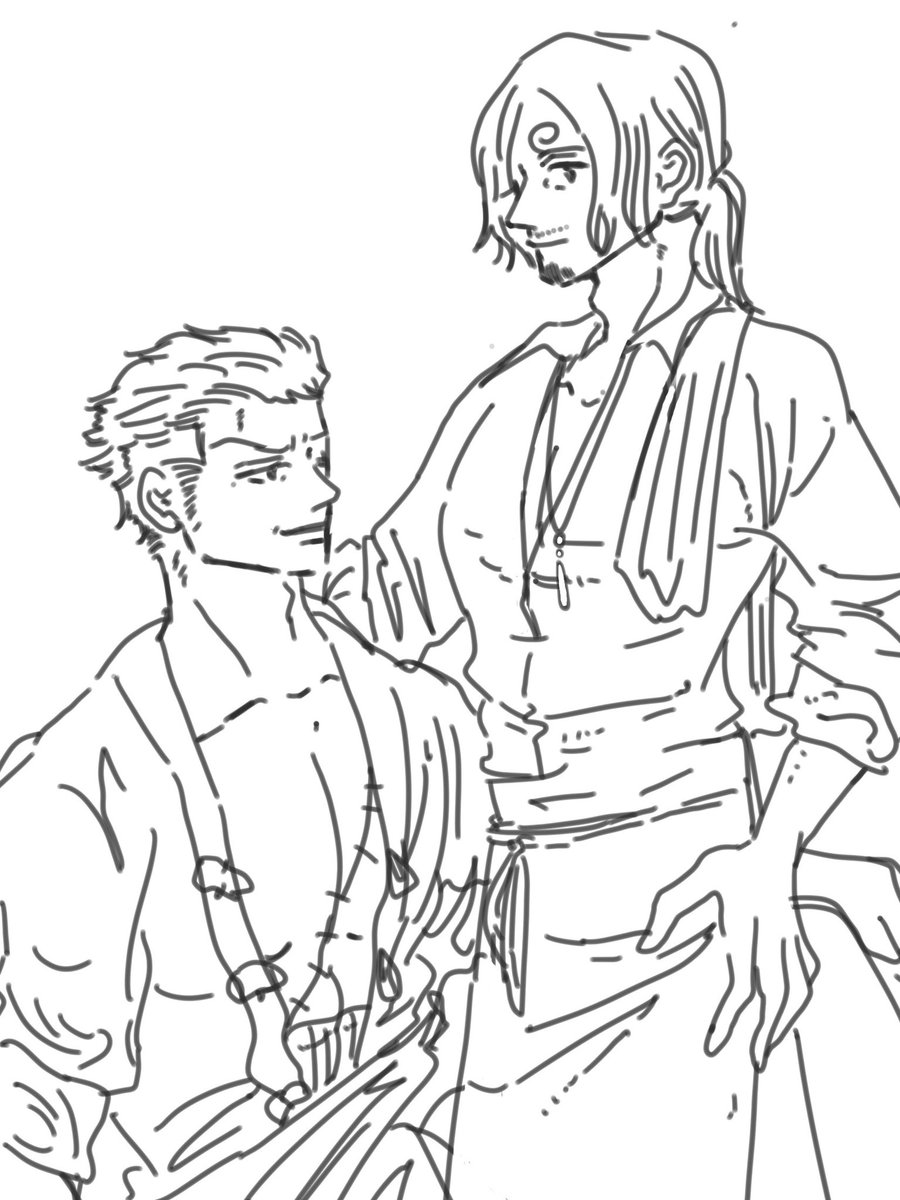 らくがき
#zosan #ゾロサン