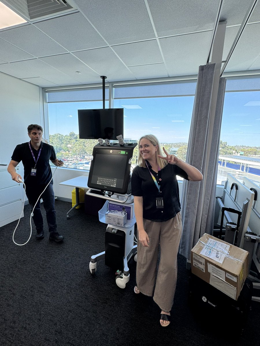 zedunow's tweet photo. Team @GEHealthCare installing the latest #gevenue tech for our focused cardiac course 🫀🫀🫀🫀
Thanks Emma and Matt - always fun 🤩 https://t.co/o6k6FHAjKH