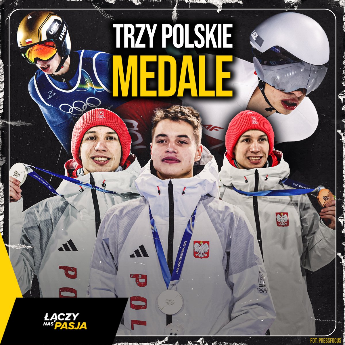 🥈 Kacper Tomasiak
🥈Władimir Semirunnij
🥉Kacper Tomasiak

Na tym nie koniec biało-czerwonych medali? 👀 

#ZIO2026