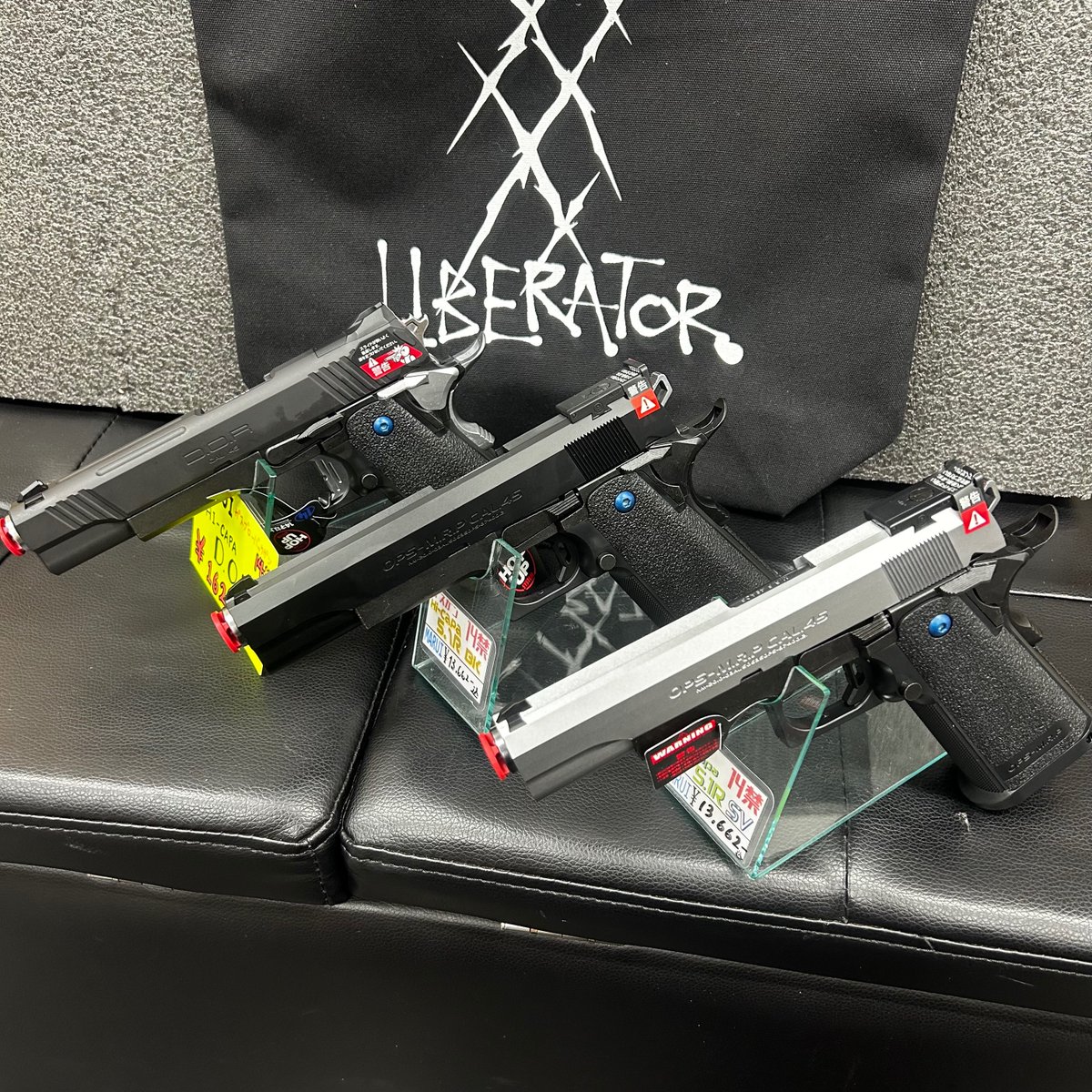 新品ラインナップ】 14禁ガスブロ ハイキャパ 5.1R BK／5.1R SV／D.O.R