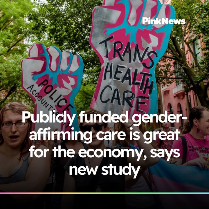 Publicly funded gender-affirming care is great for the economy, says new study  bit.ly/4rhUWHV
📷Getty