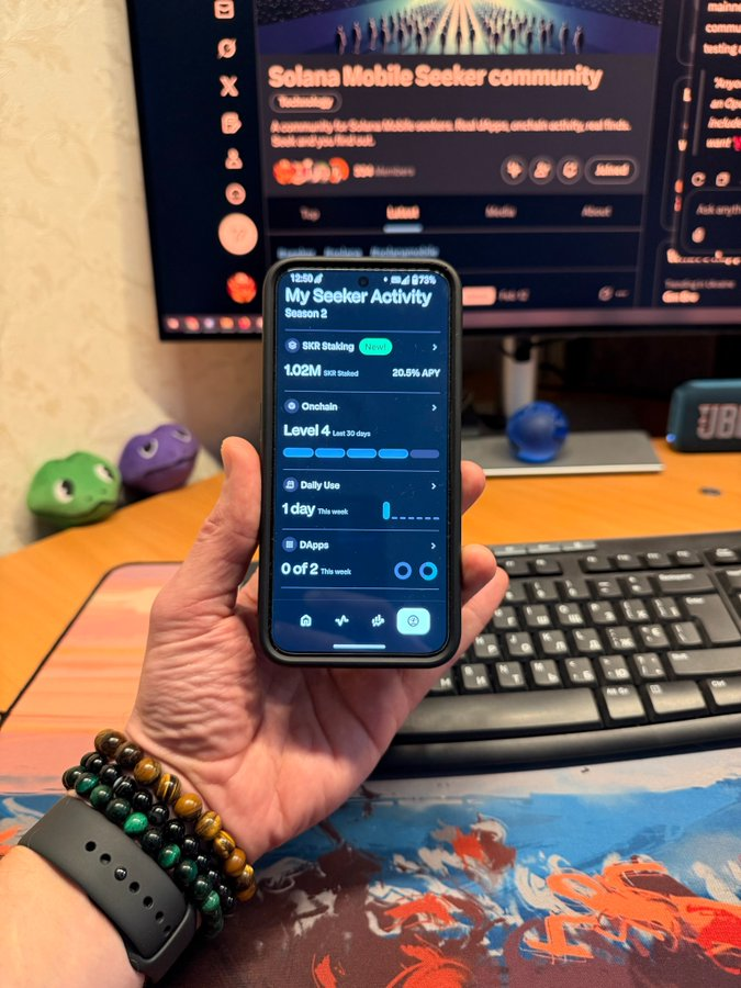 AlexKosa1's tweet photo. Happy new week Seekers 🙌

let's crush it 🦾

stake some $SKR 😉 https://t.co/2nwS4jlBvV