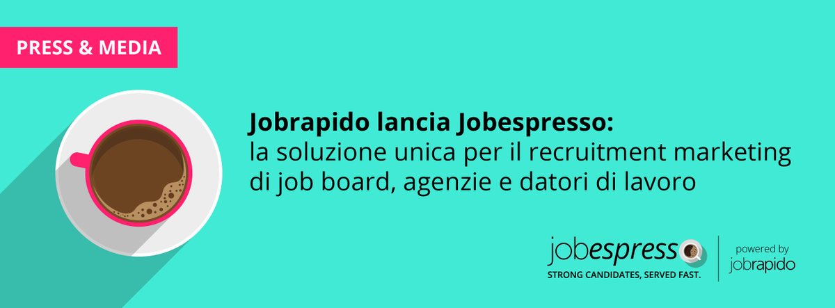 Ottimizza il #recruiting con Jobespresso! Risparmia tempo, riduci i costi e attrai candidati di qualità superiore. Campagne #programmatiche, visibilità multicanale e #Rankrapido per valutare automaticamente ogni candidatura.👉 Scopri di più bit.ly/4tEmGb9