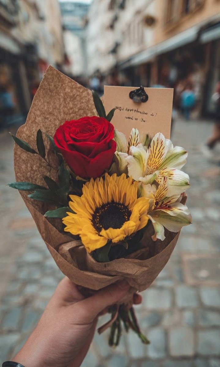 Life is better with flowers and a little bit of sunshine.🌻🌹❤️