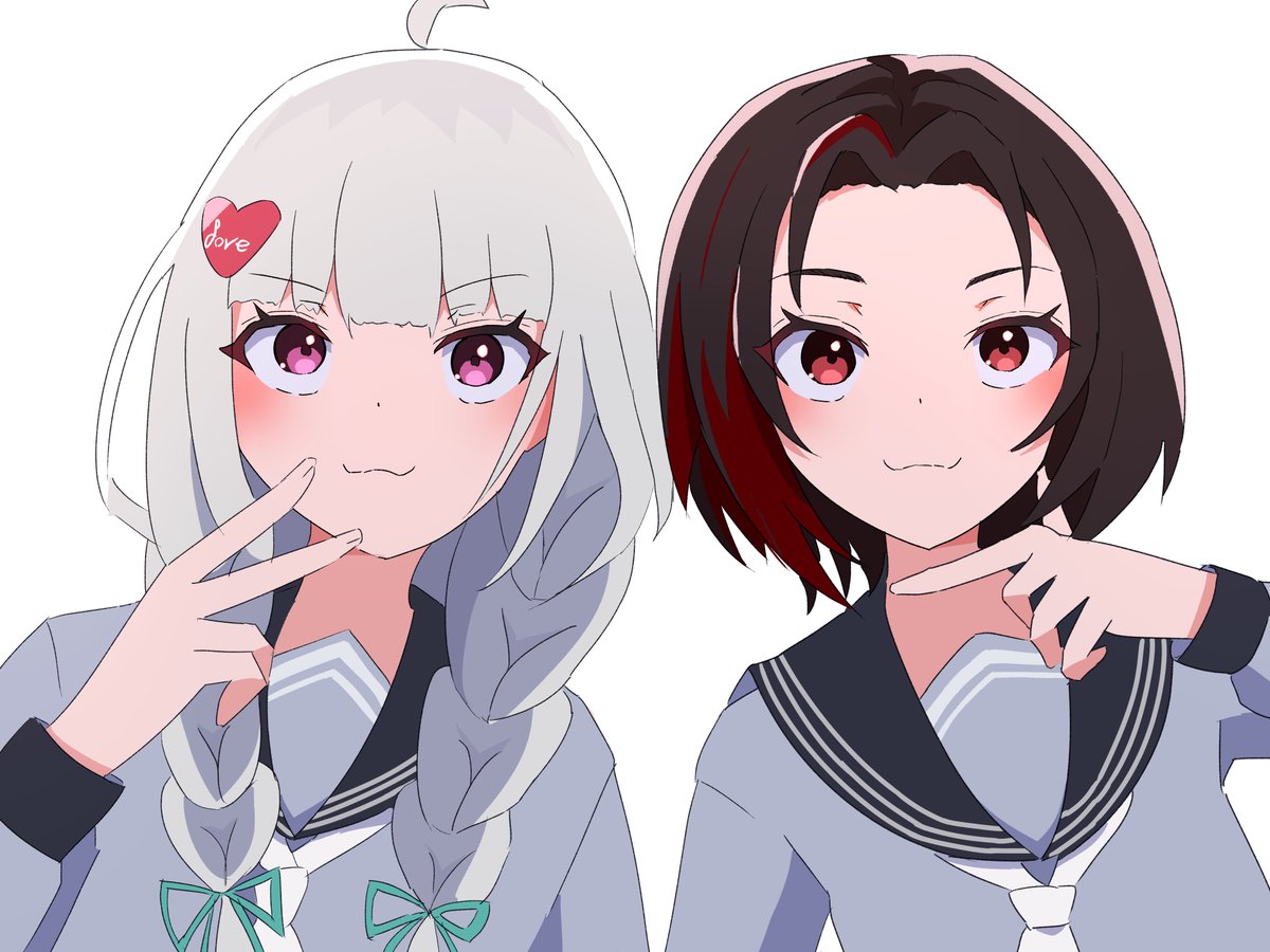 reni_maar's tweet image. 入学したい👀

#あおぎり高校美術部
#MoemiART 
#月赴画廊