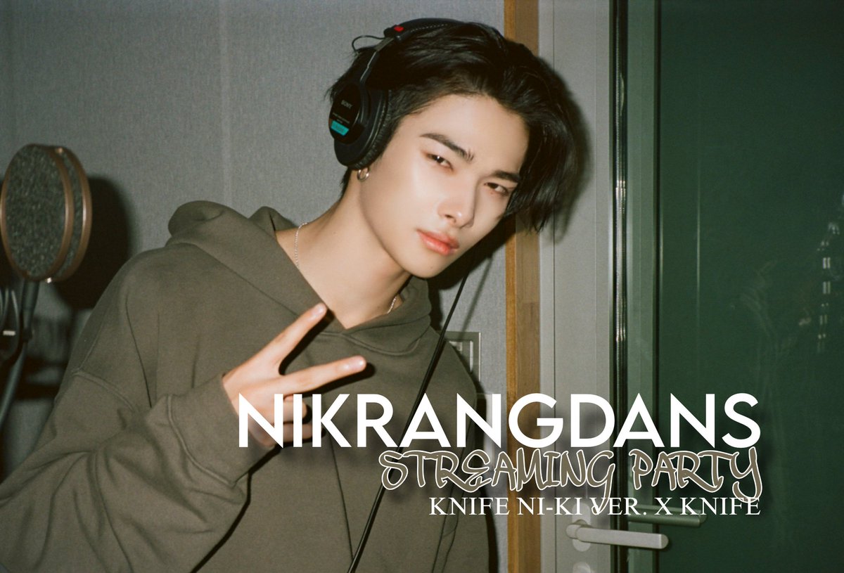 hello, nikrangdans! 

we already reached 700K streams on ni-ki knife ver.! 

let’s not stop here! we’re having another streaming party right now. come and join us so we can reach 1M streams for ni-ki!

join here : share.stationhead.com/wkrah0z1h1ya