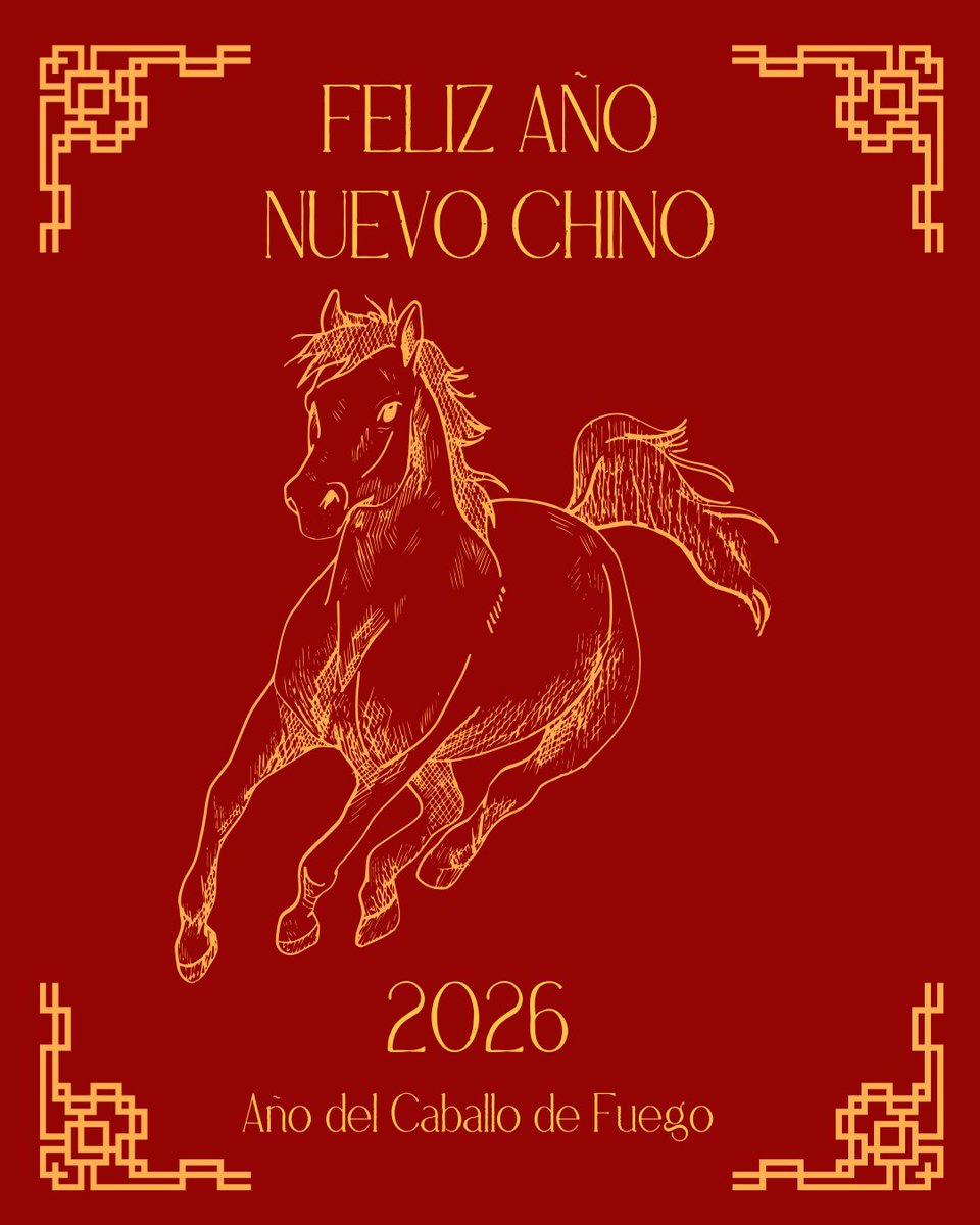¡Feliz Año Nuevo Chino 2026! 🔥🐎

Comienza el Año del Caballo de Fuego: energía, movimiento y expansión.

Que sea un año de salud y crecimiento para toda la comunidad de #Acupuntura.

#AñoNuevoChino #MedicinaChina #HappyChineseNewYear