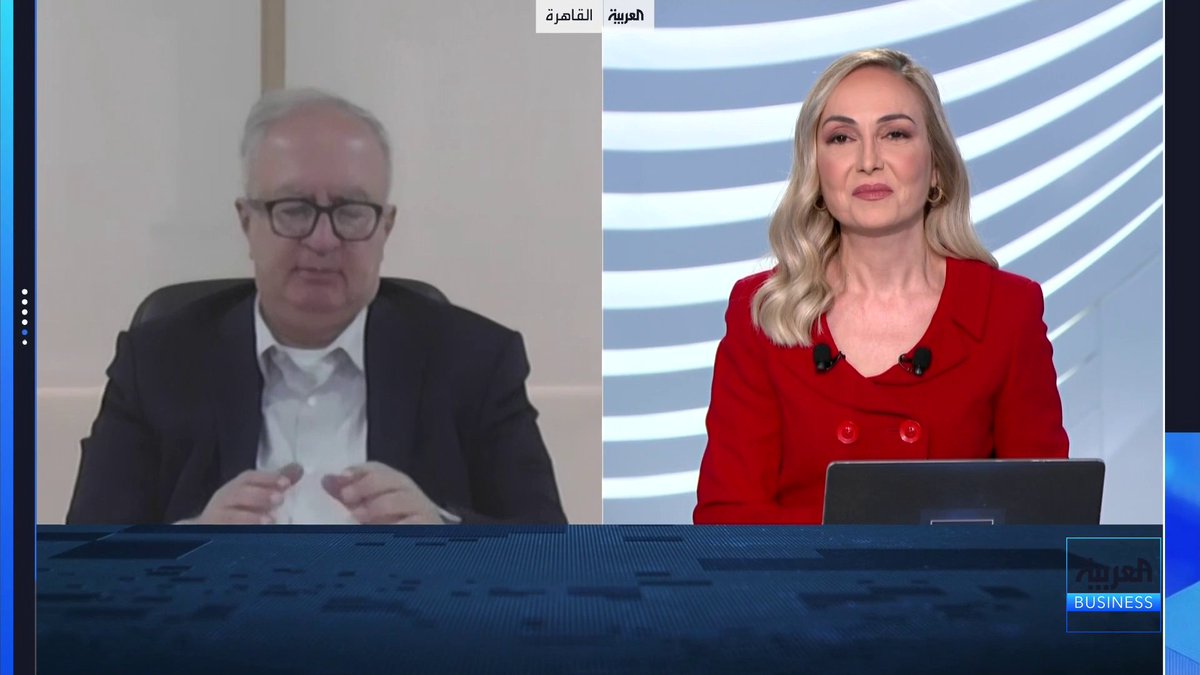 الرئيس التنفيذي لشركة إيفولف للاستثمار القابضة د. سامح الترجمان: وصول الذهب إلى 5500 دولار كان نتيجة المضاربات والمستوى الطبيعي عند 5000$ حالياً ليصل إلى 6000 دولار بنهاية العام. أسعار الذهب لم تصل إلى القمة والإعلان عن تغير النظام العالمي في دافوس وميونخ سيؤدي لتغييرات في النظام النقدي. تحركات الفضة كانت بسبب الطلب الصناعي والمضاربات الكبيرة ونتوقع عودة الارتفاعات لكن بوتيرة أقل غداء عمل _Business nadine_bn 