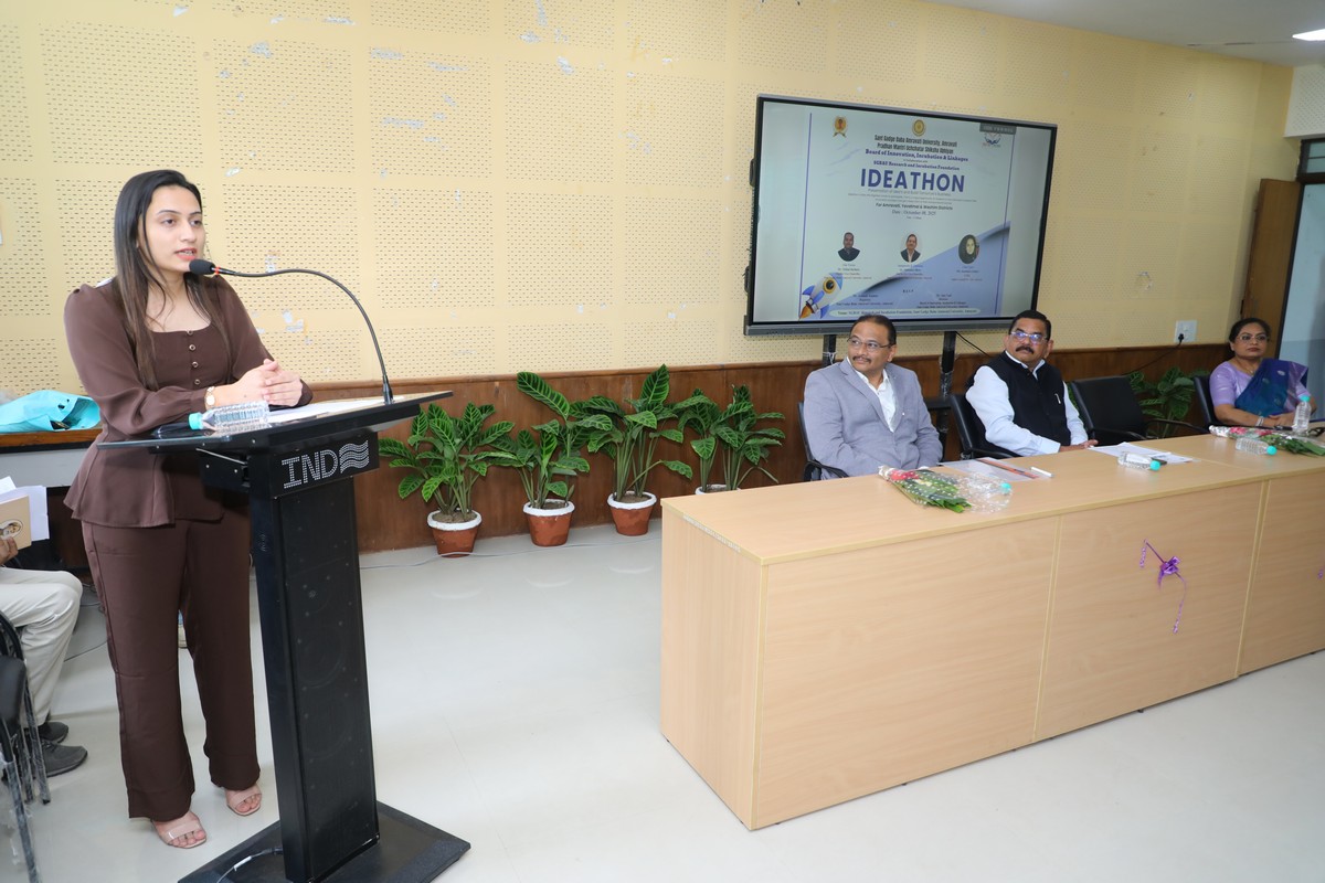 sherekar_swati's tweet photo. SGBAU Research and Incubation Foundation organized Ideathon- I &amp; II held on 8-9 October, 2025 https://t.co/Nlya44psUR